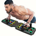 Multifunctional Push up Board with Push up Bars - Multifunctional Fitness Equipment, Home Strength Training Machine, Viral Workout Item for Fitness Enthusiasts (Home Gym Chest/Shoulder Gains)