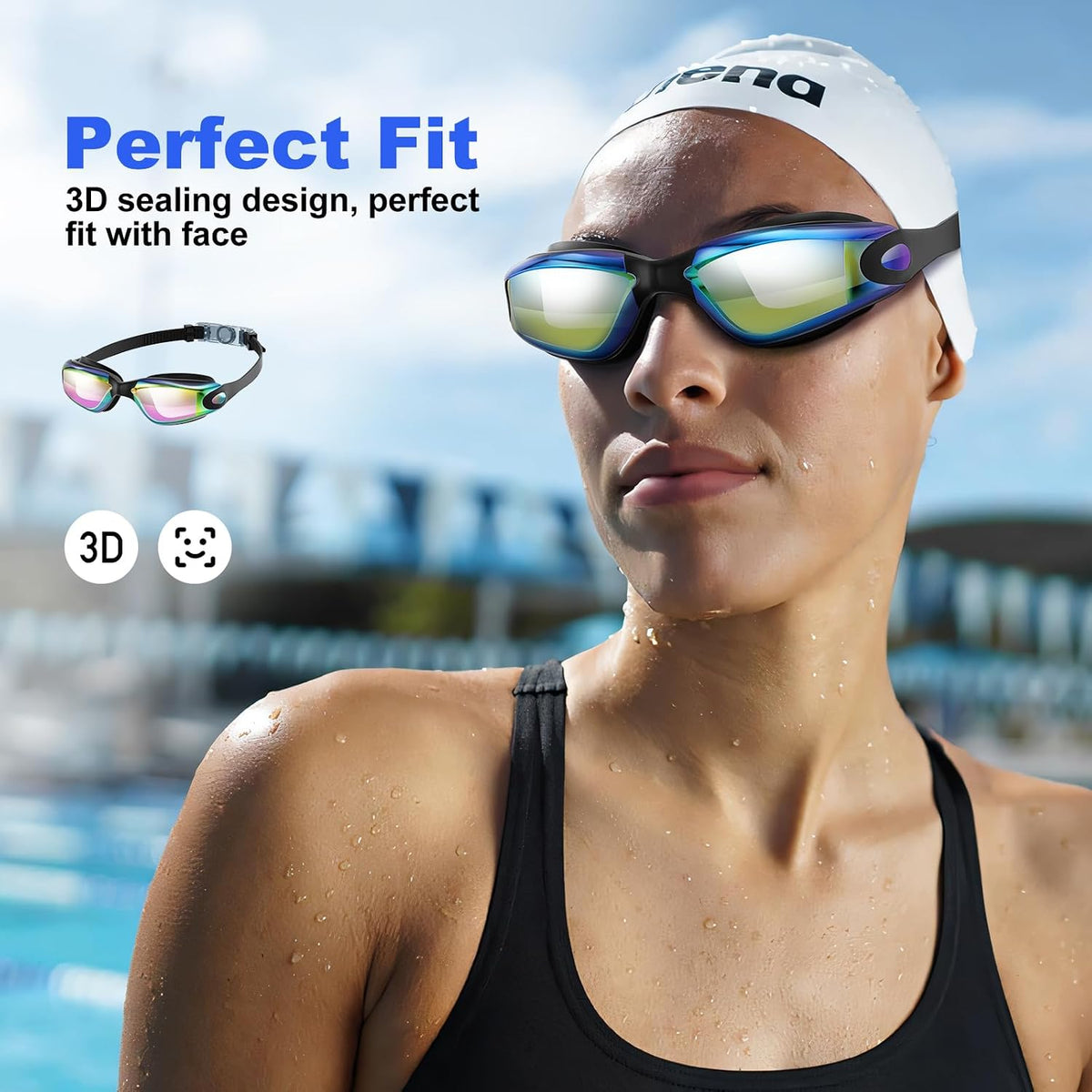 Swimming Goggles, Goggles, Kids Swimming Goggles, Kids Goggles, Swimming Goggles Kids 6-14, Swimming, Goggles Swimming Adult, Swim Goggles